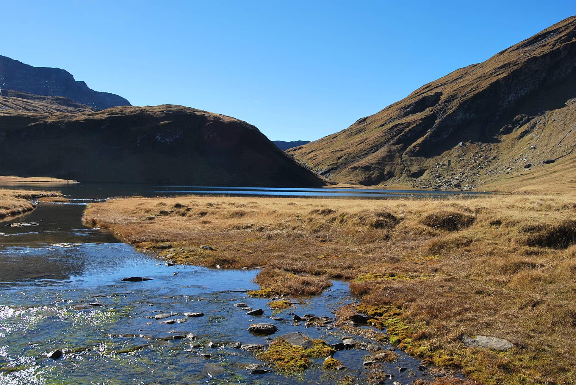 Il Lago di Verney alla partenza
