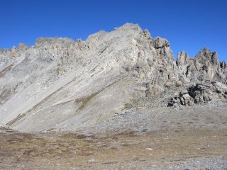 La cima vista dal ripiano
