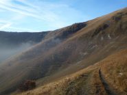 salita verso il Colle Neraissa