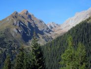 il vallone di chambave e il colle dalla partenza