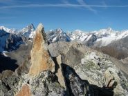 Panorama dalla vetta del Pain de Sucre