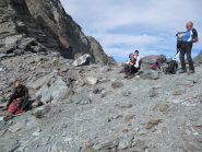 ritorniamo indietro fino alla casermetta e puntiamo al Colle Luisas