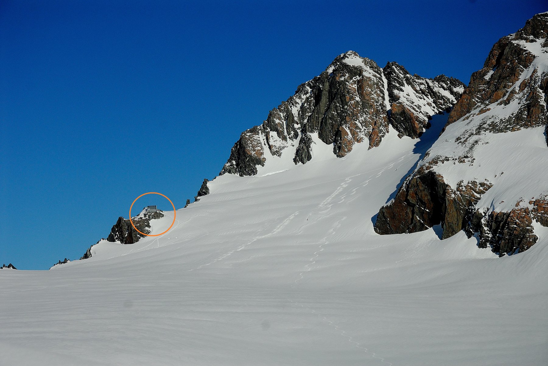 la Kelman Hut e il Mt Abel