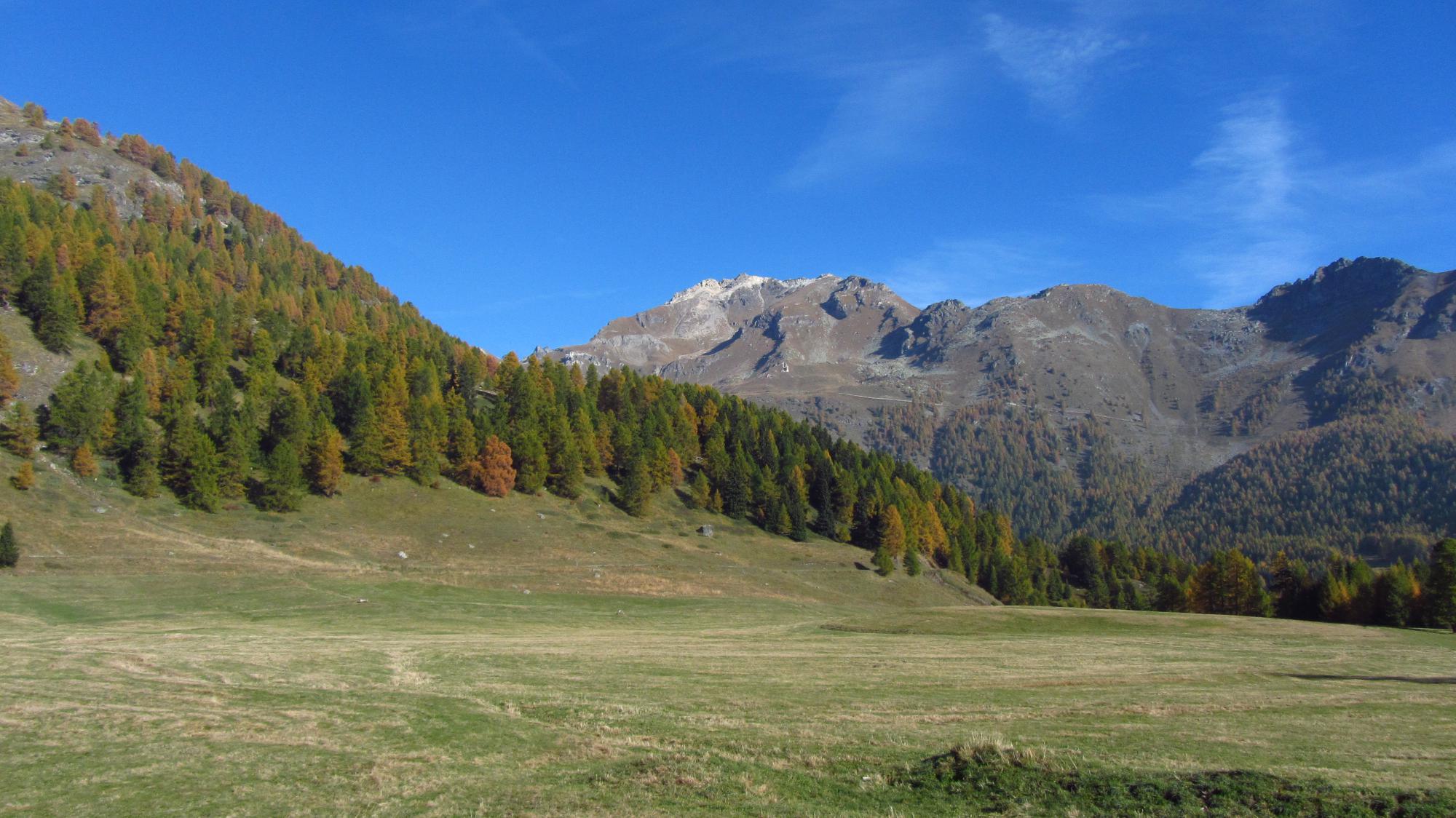 Il pianoro di Champcombre