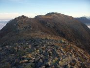 la dorsale della Ciarm del Prete