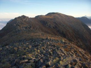 la dorsale della Ciarm del Prete