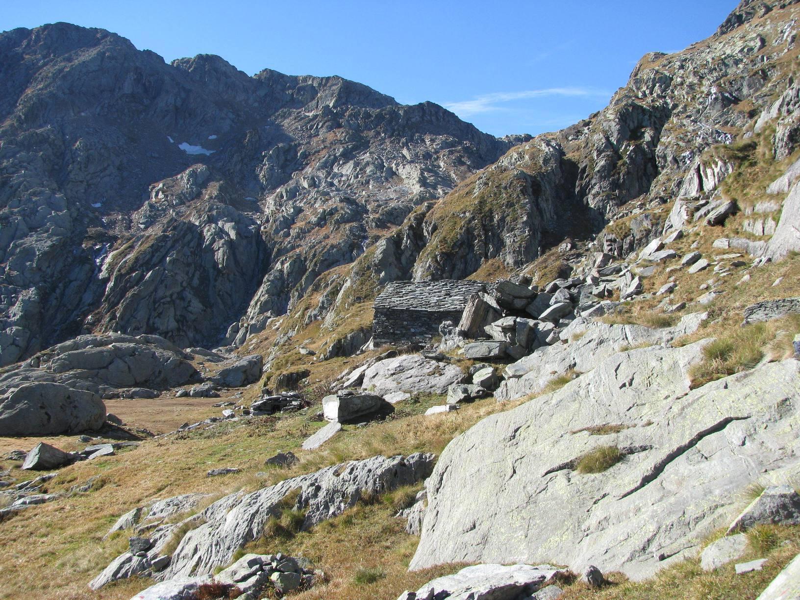 Seconda baita dell'Alpe Prà