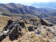 12 - la cresta vista dall'anticima