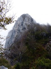 ...e dopo il ponte tibetano altra parete da fare