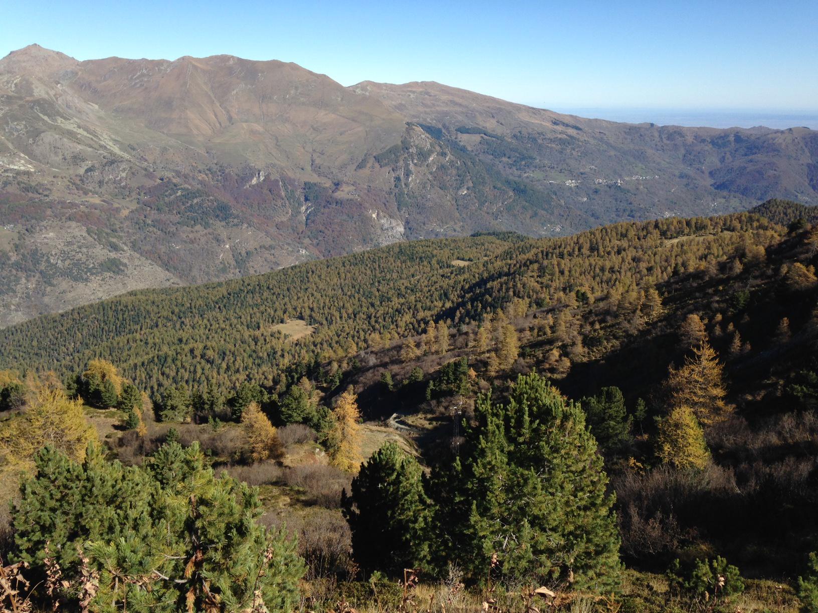Panorama dal Colle di Sampeyre
