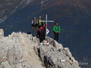 I miei soci in vetta