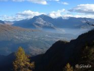 L'alta valle nei colori della sera