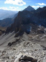 Crinale di salita, Passo di Desertes