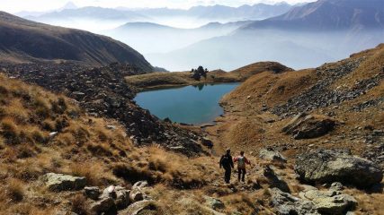 VERSO IL LAGO LA MANICA