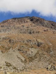 04 - il canale ed il pendio sottostante una volta abbandonato il sentiero per il passo Paschiet