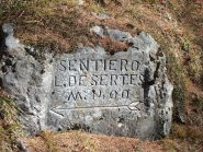 Segnaletica scolpita...