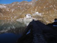 il rifugio dalla diga