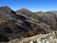 Vista dalla Tete de la Cabane verso Sistron, Merlier, Menas