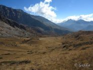 Il vallone verso il Col de Salese