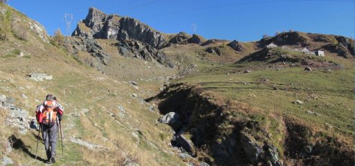 La Punta Belvedere nei pressi dell'Alpe Marmotta