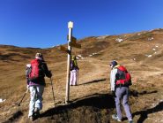 Salendo verso il Colle Soulliers