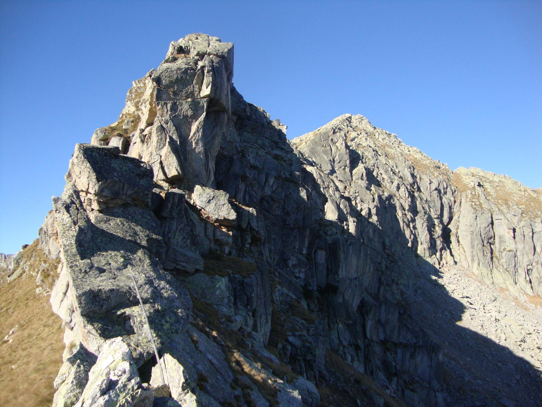inizio cresta Pizzo Moriana