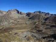 Il Plan de Prals con alla testata il Mont Neiglier e i Lacs de Prals