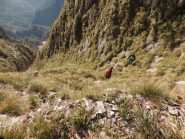discesa verso la tacca bianca