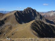 Cayre Archas, Cime de la Costette, Cime de la Vallette viste salendo al Mont Archas