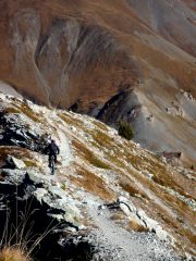 parte alta della discesa