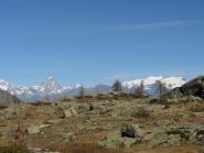 panorama sul Cervino e Rosa
