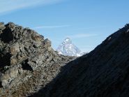 Il Cervino da poco prima del Colle