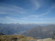 una porzione del panorama di oggi dalla vetta...