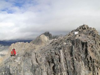 Tratto finale della cresta 