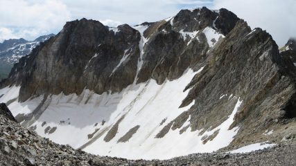 il canale visto salendo al pic du thabor