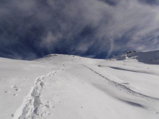 08 - scendendo, fatta tutta a piedi, senza ciaspole