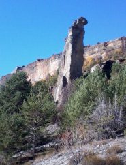 torri di conglomerato sotto Mt Dauphin