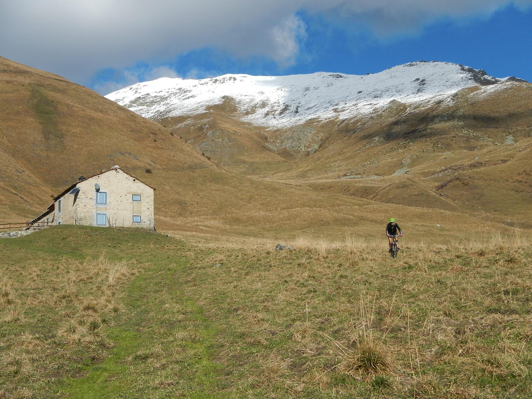 sullo sfondo la Punta di Grifone