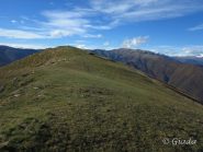 Il crinale dal Colle di San Bartolomeo al Guardiabella