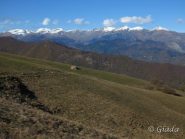 Prati, caselle, Alpi Liguri innevate