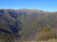 La valle verso il Monega
