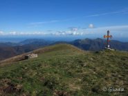 La croce del Guardiabella e il panorama