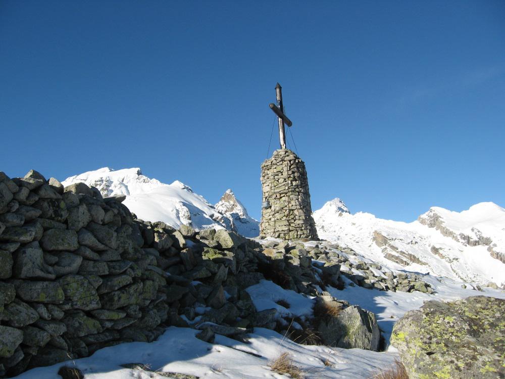 Croce sulla cima Salauta
