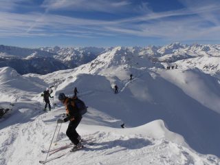 03 - tragitto dalla cima all'anticima