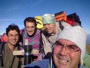 Selfie di gruppo sulla Gardiola
