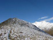 tratto finale con la croce di vetta visibile