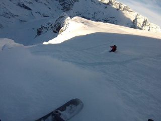 spolverata nei pressi del colle..