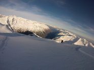 prime curve dalla cima..