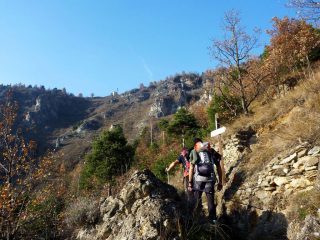 sul sentiero Caudano/S.Maria di Morinesio