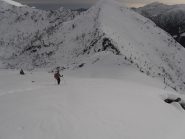 04 - scendendo lungo la cresta verso il Colle d'Attia